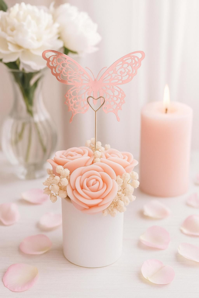 Mini bouquet de bougie