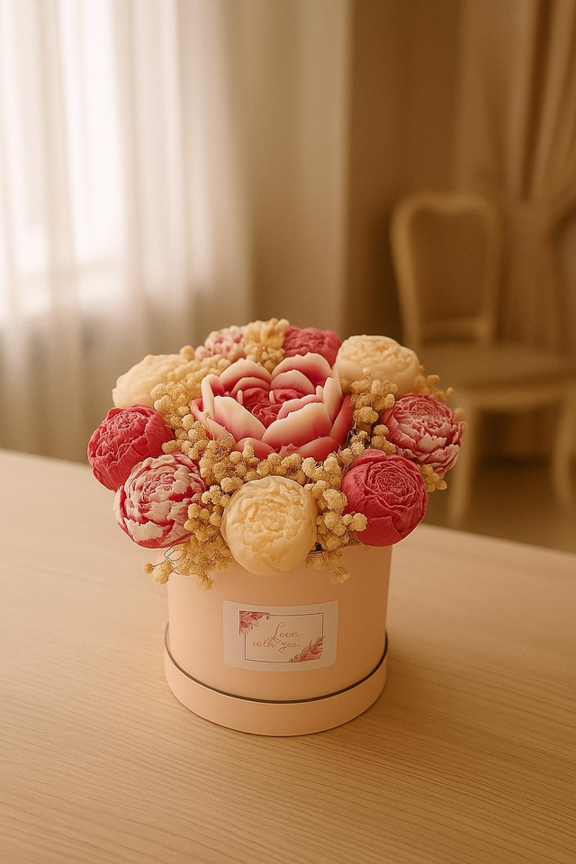 Bouquet de bougies parfumées