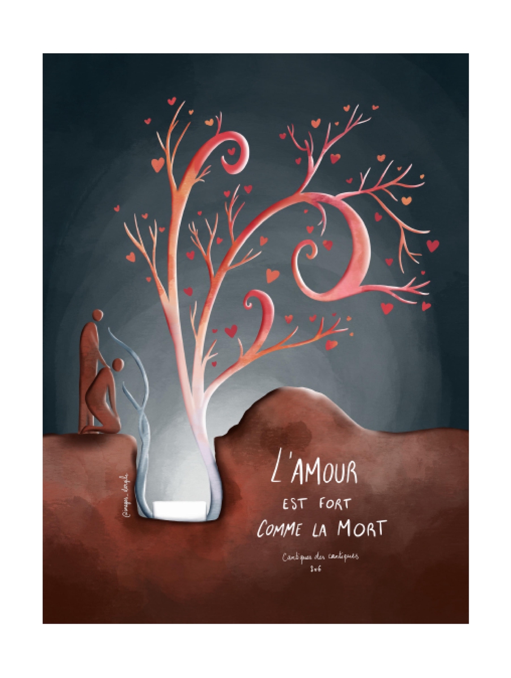 deuil périnatal famille éléphants