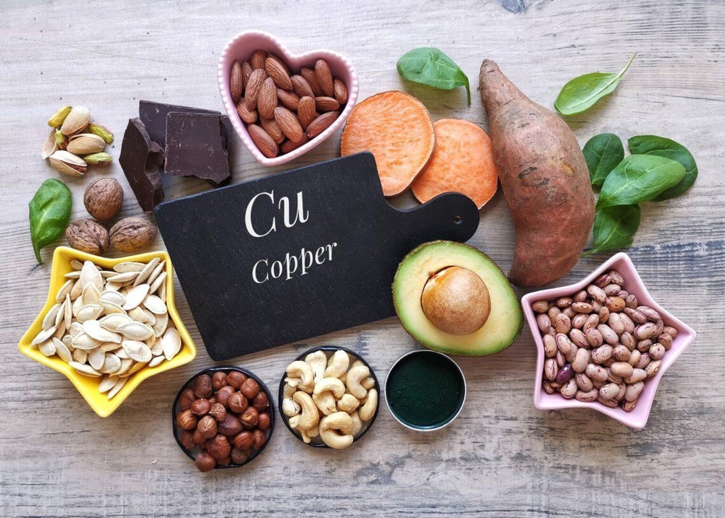 “Le cuivre, oligo-élément essentiel, soutient immunité, os, cartilage, production d’énergie et agit comme antioxydant pour le bien-être du corps.”