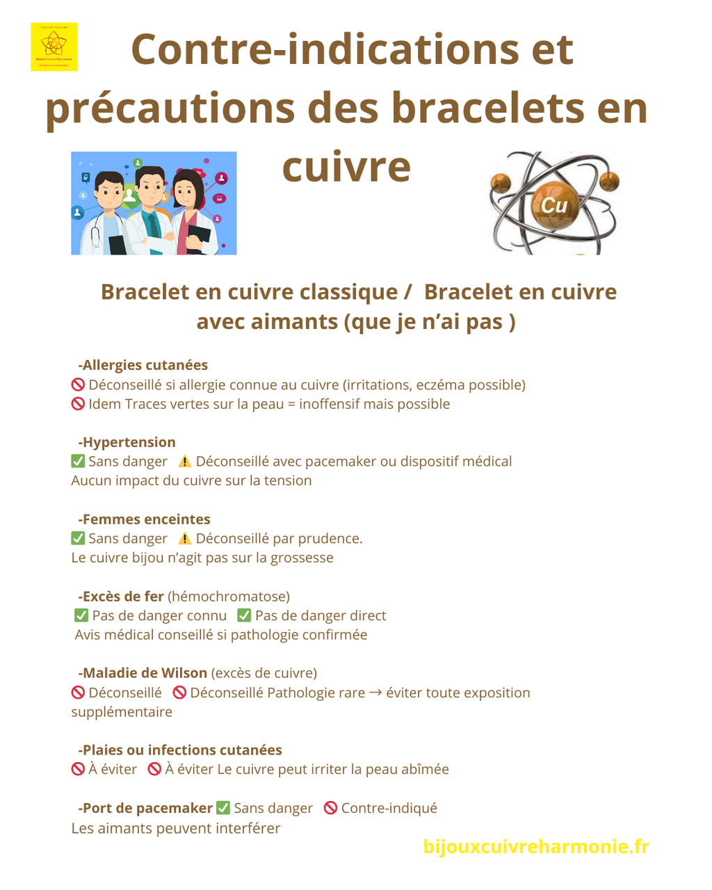 Allergie au cuivre : rougeurs, démangeaisons et boutons peuvent apparaître sur la peau. Découvrez les symptômes à reconnaître et la différence avec l’oxydation verte.
