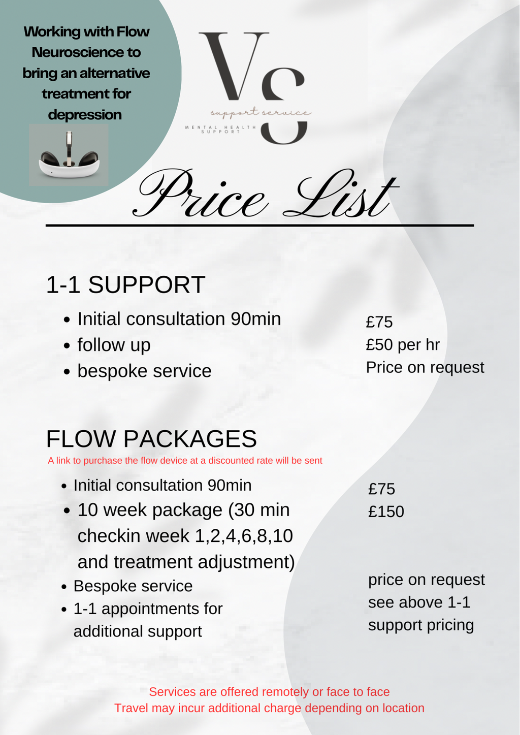 Mental health support 