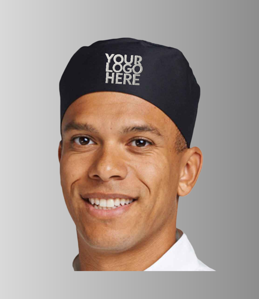 Chef hat customisable with text and logo