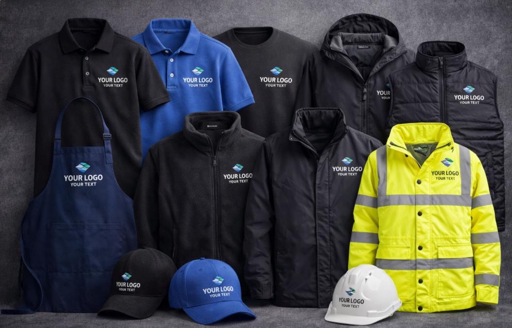Professional Custom Workwear | Add Your Logo & Text
