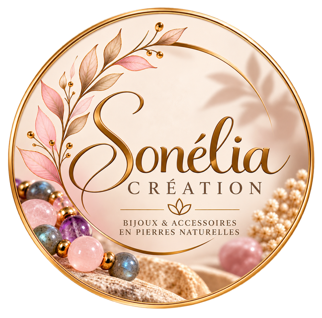 Logo Sonélia Création – bijoux et accessoires en pierres naturelles