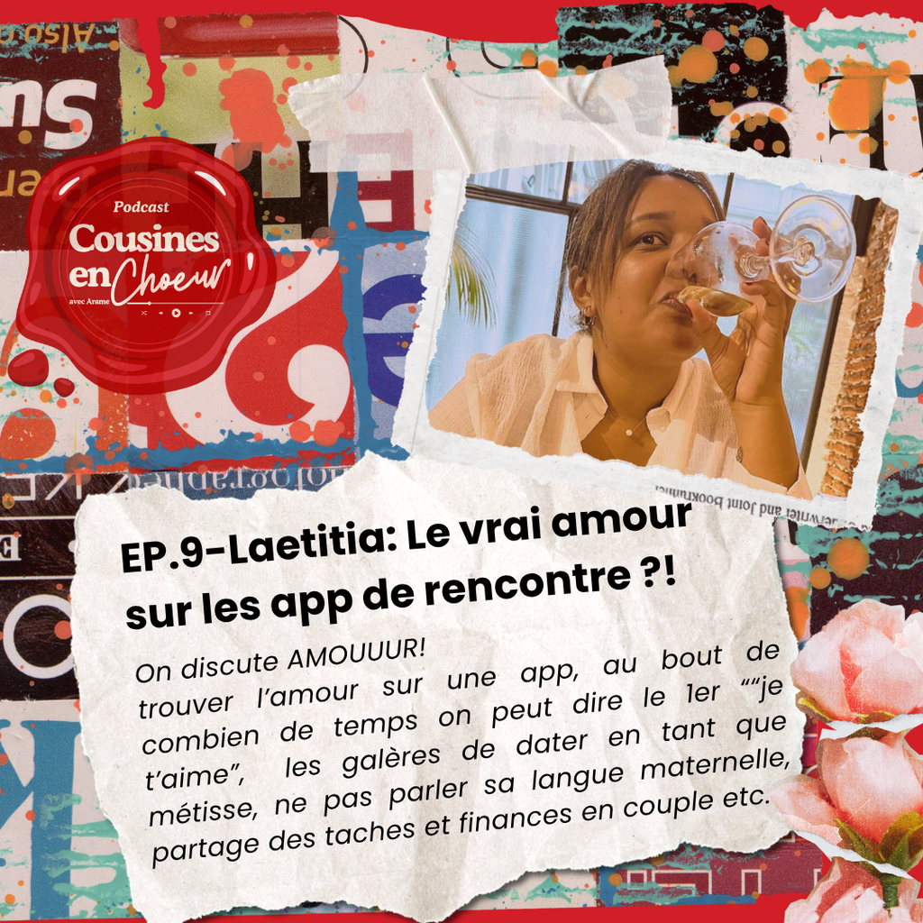 episode Cousines Podcast avec Laetitia