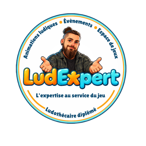 Logo LudExpert – Animations ludiques et événements, par un ludothécaire diplômé