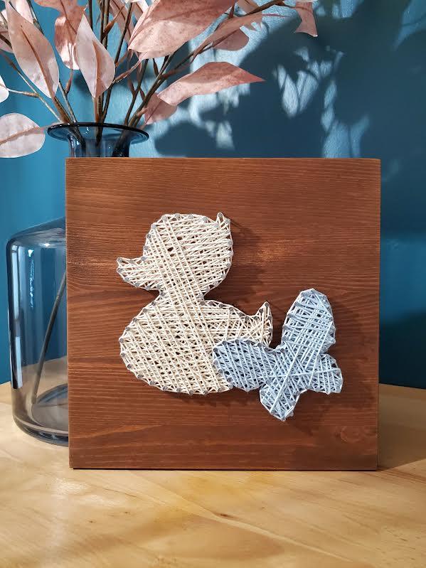autempsdescontes, string art, cadeau fait main, DIY