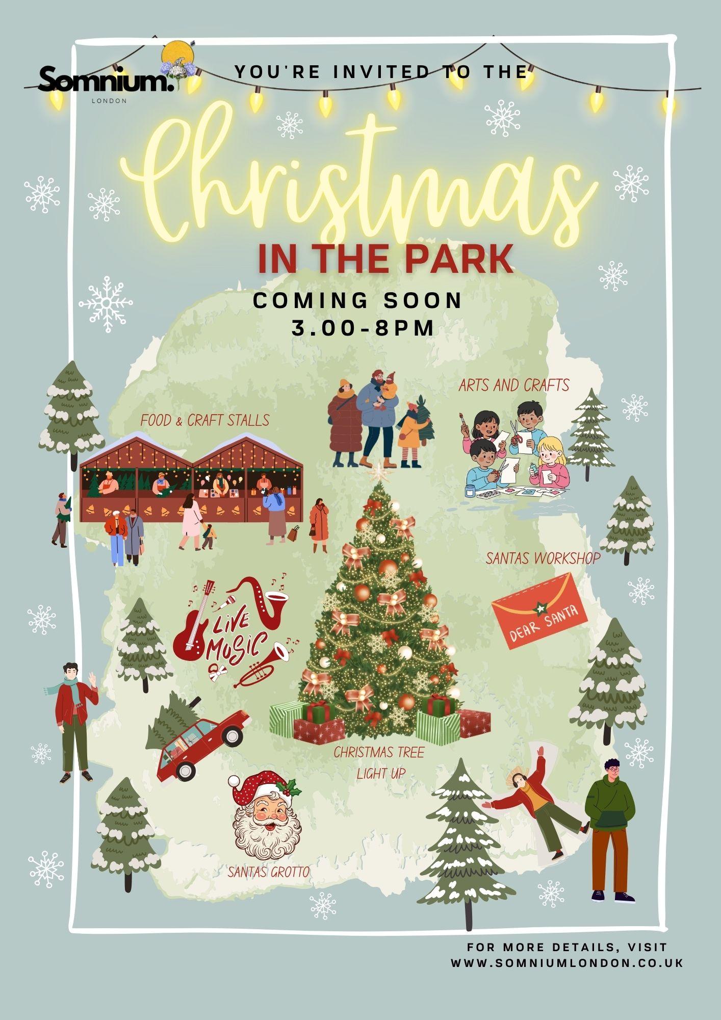 Christmas in the park!!!
COMING SOON