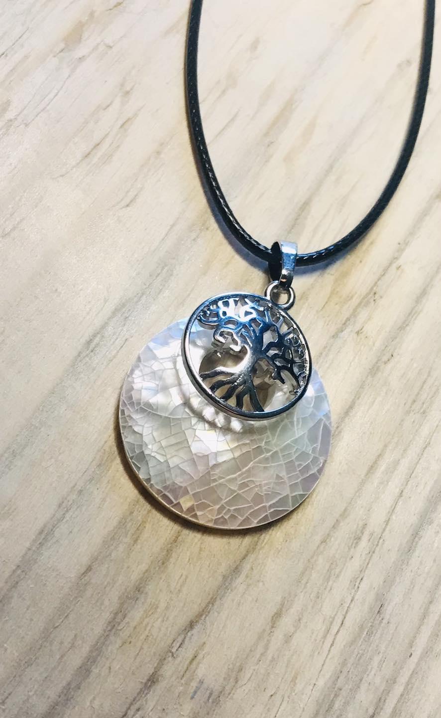 Colliers pierres naturelles et acier inoxydable 