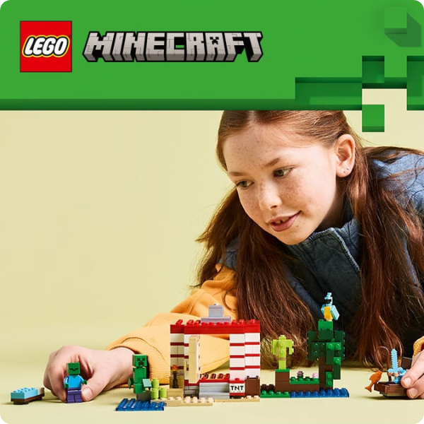 LEGO® Minecraft® – Baue deine eigene Welt
