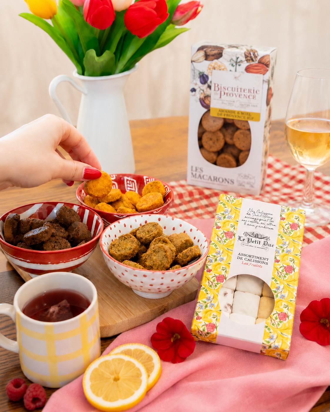La Biscuiterie de Provence est un fabricant de biscuits, gâteaux, confiseries et chocolats en Drôme Provençale.