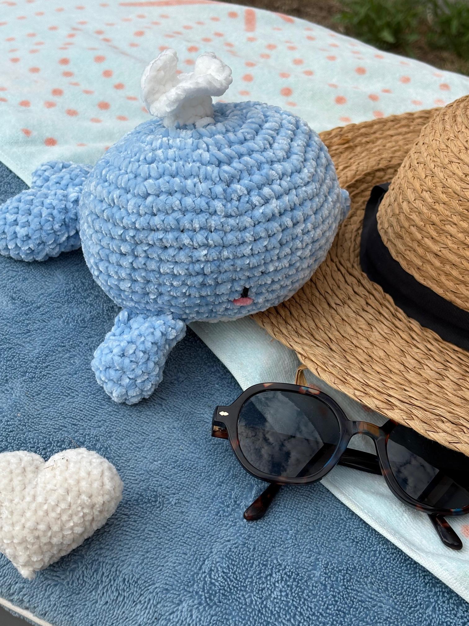 baleine crochet ambiance plage