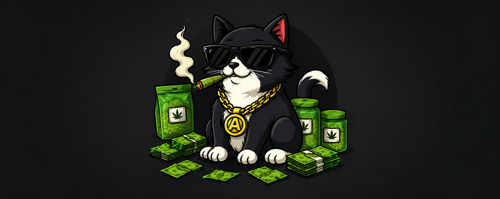 Geld, Weed und Katzen – willkommen in meinem Store für Schmuck, Kleidung und vieles mehr.