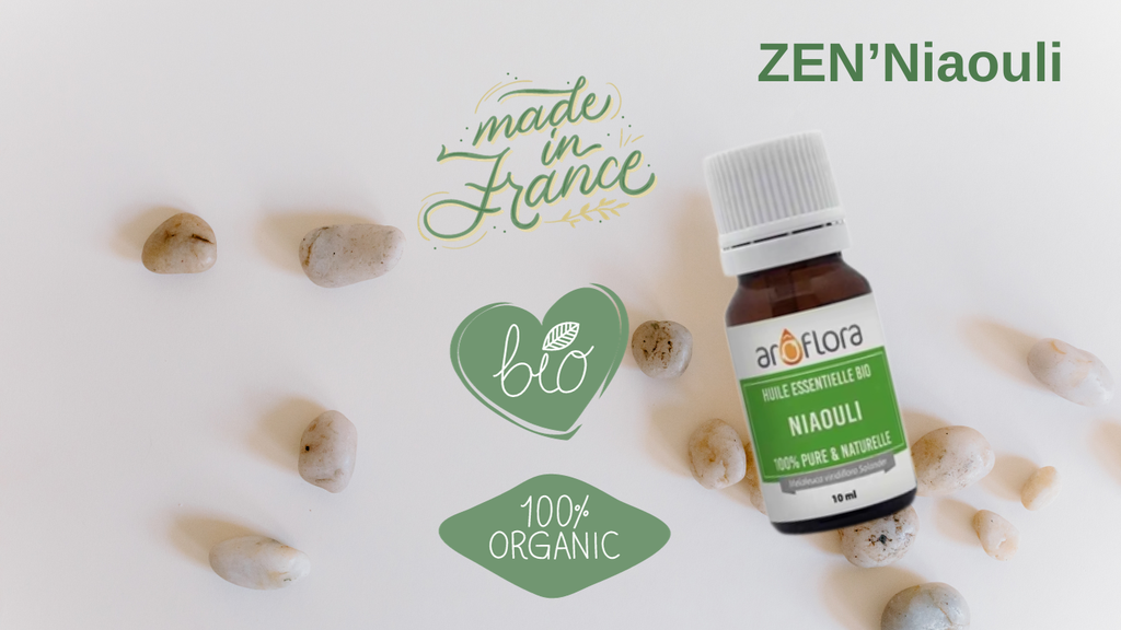 Huile essentielle BIO  de niaouli chez Mnvibes : votre alliée anti-stress au travail