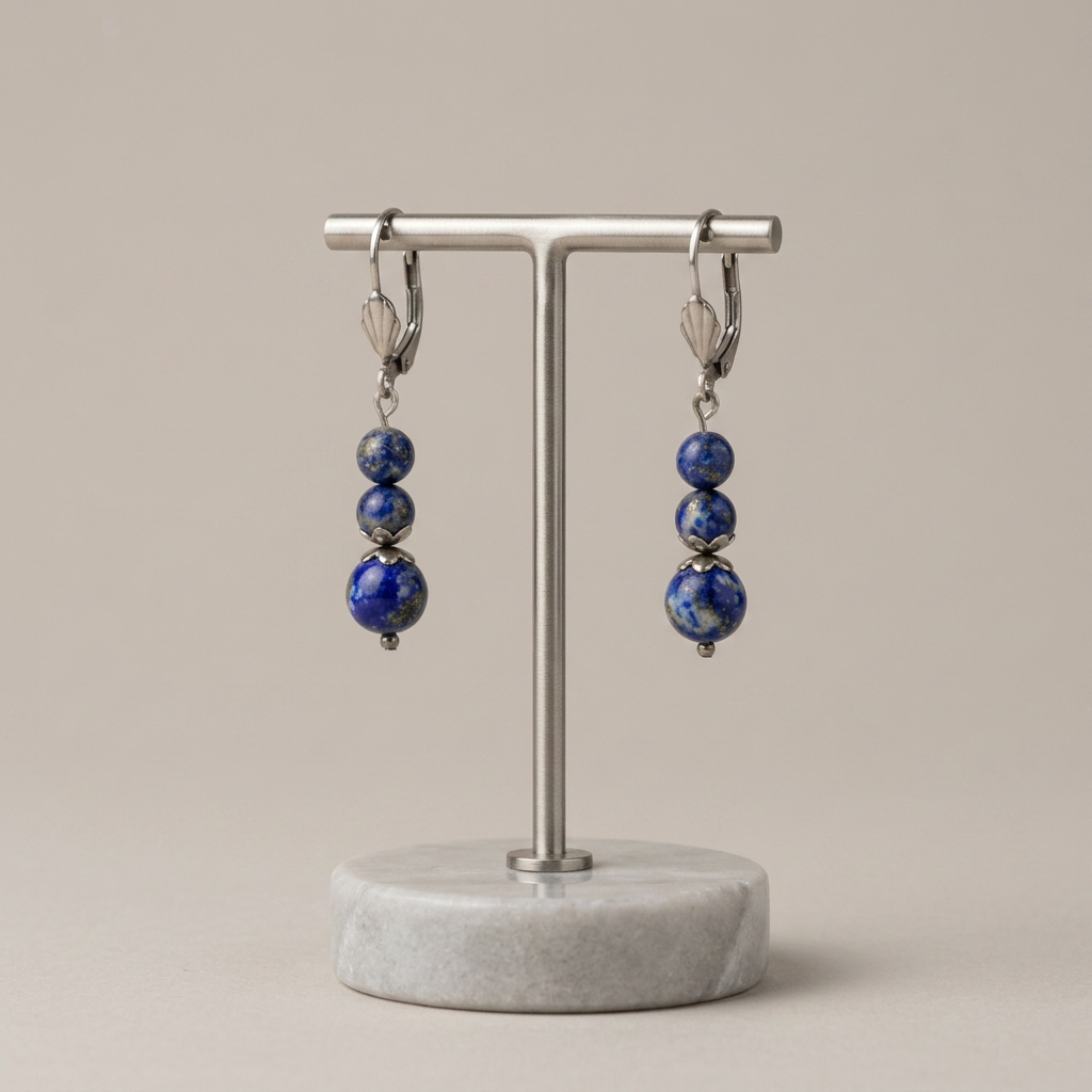Les boucles d'oreilles en acier inoxydable sur mesure 