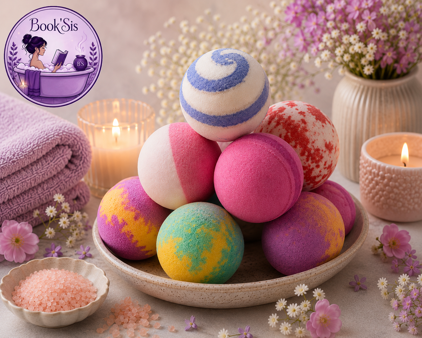 Bombes de bain 120 - 125 gr
