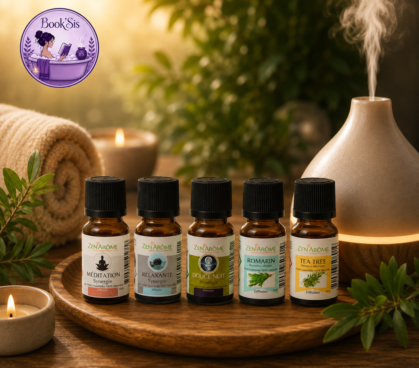 Huiles essentielles diffuseur