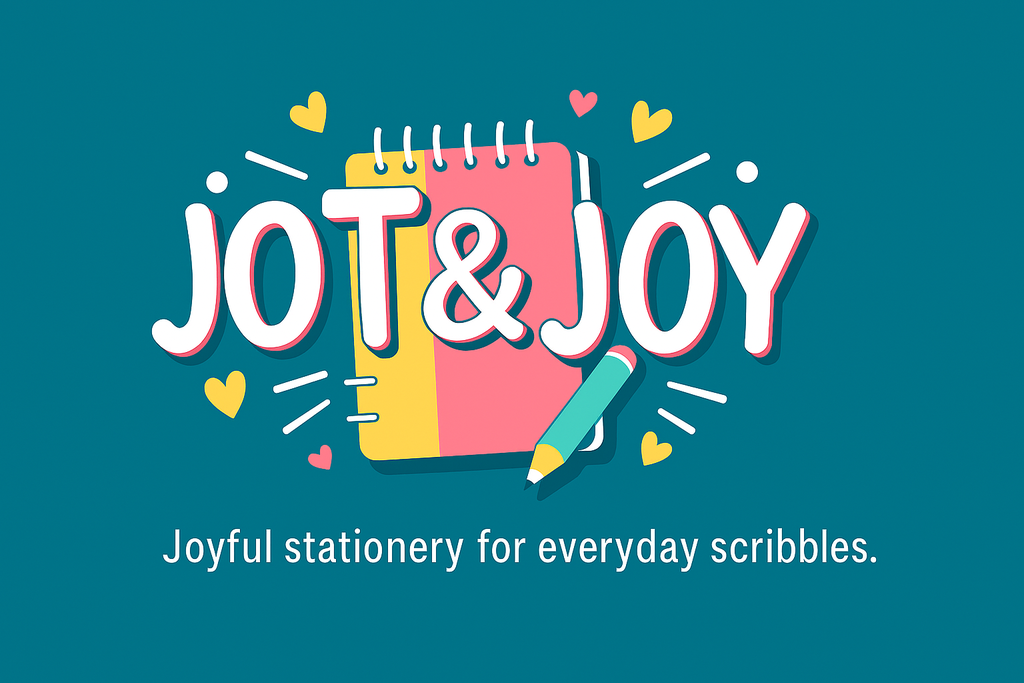 Joyful Stationery, for everyday scribbles