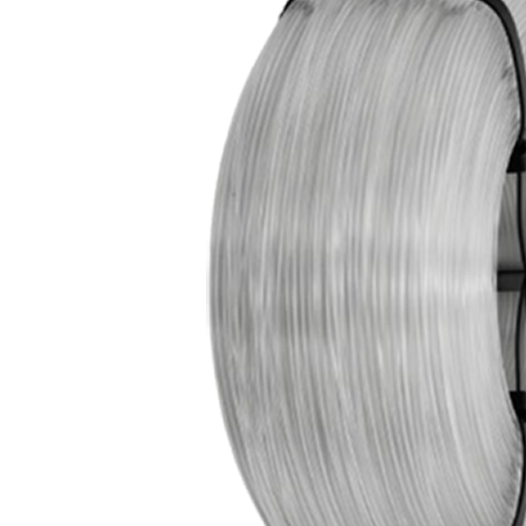 Gros plan sur une bobine de filament en plastique recyclé, pour l'impression 3D.