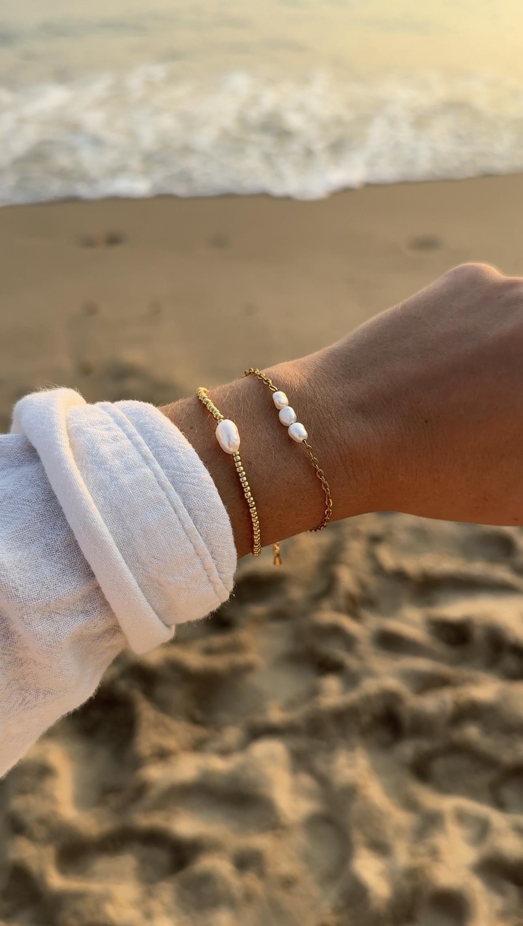 Les bijoux Hinuii sont en acier inoxydable, et donc résistants à l'eau #hinuii #hinuiishop