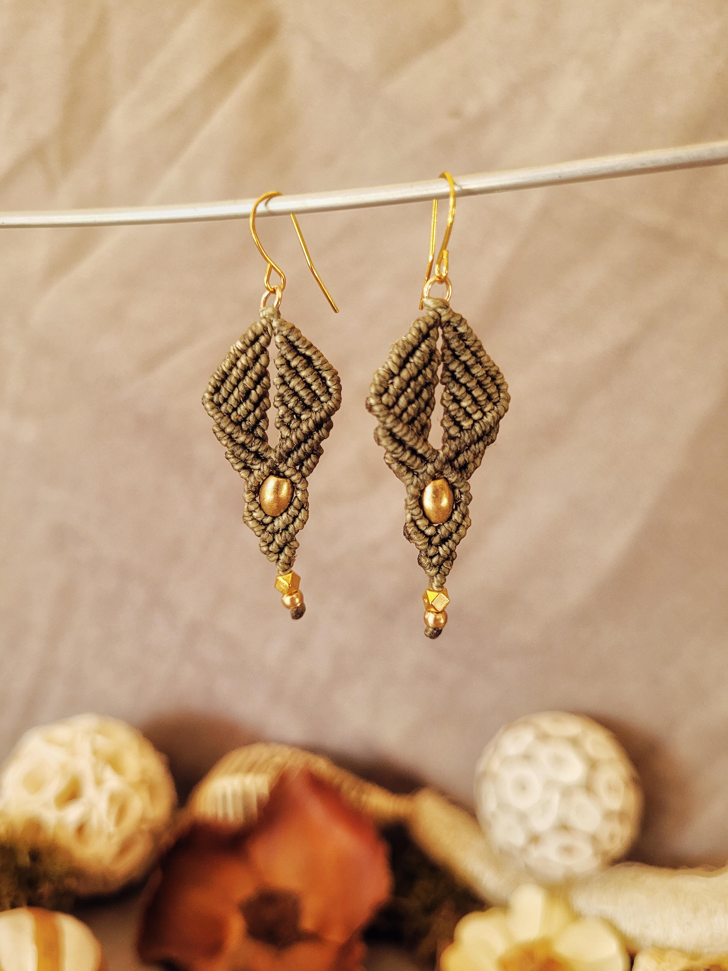 Boucles d'oreilles fait main