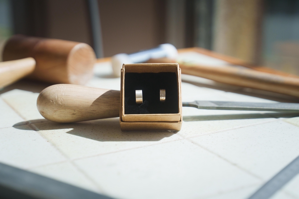 atelier création earcuff en argent
