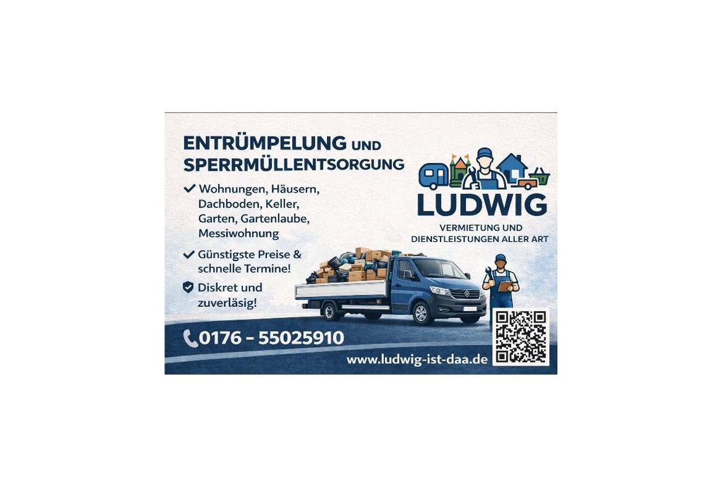 Haushaltsauflösungen, Entrümpelungen, Messi, Wohnungen, Sperrmüll fahren, Keller, Garage, Dachboden, entrümpeln