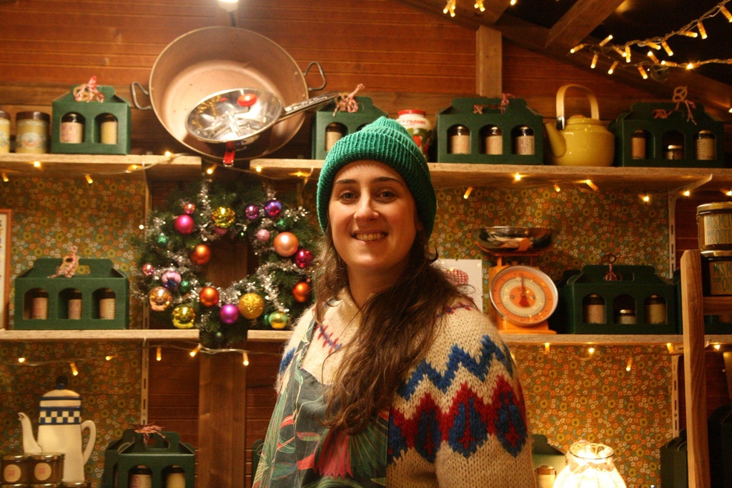 Maëlle marché de noel strasbourg artisan confiture alsace anti-gaspi ortie