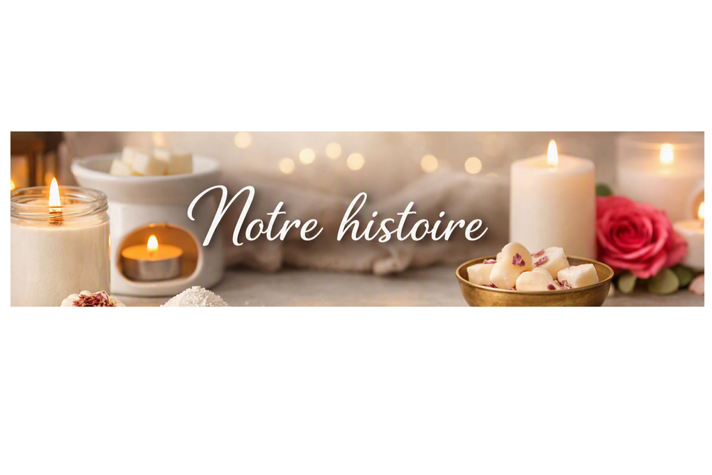 Notre histoire, bougie, luz'r'da, fondant, montpeyroux, puy de dome- clermont ferrand
