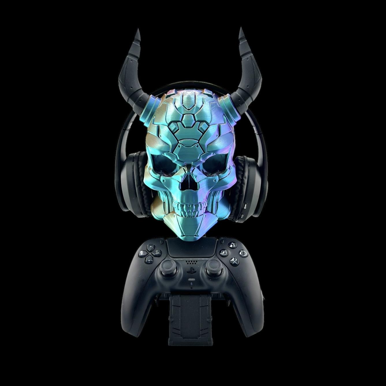 Skull Controller and Headset Stand