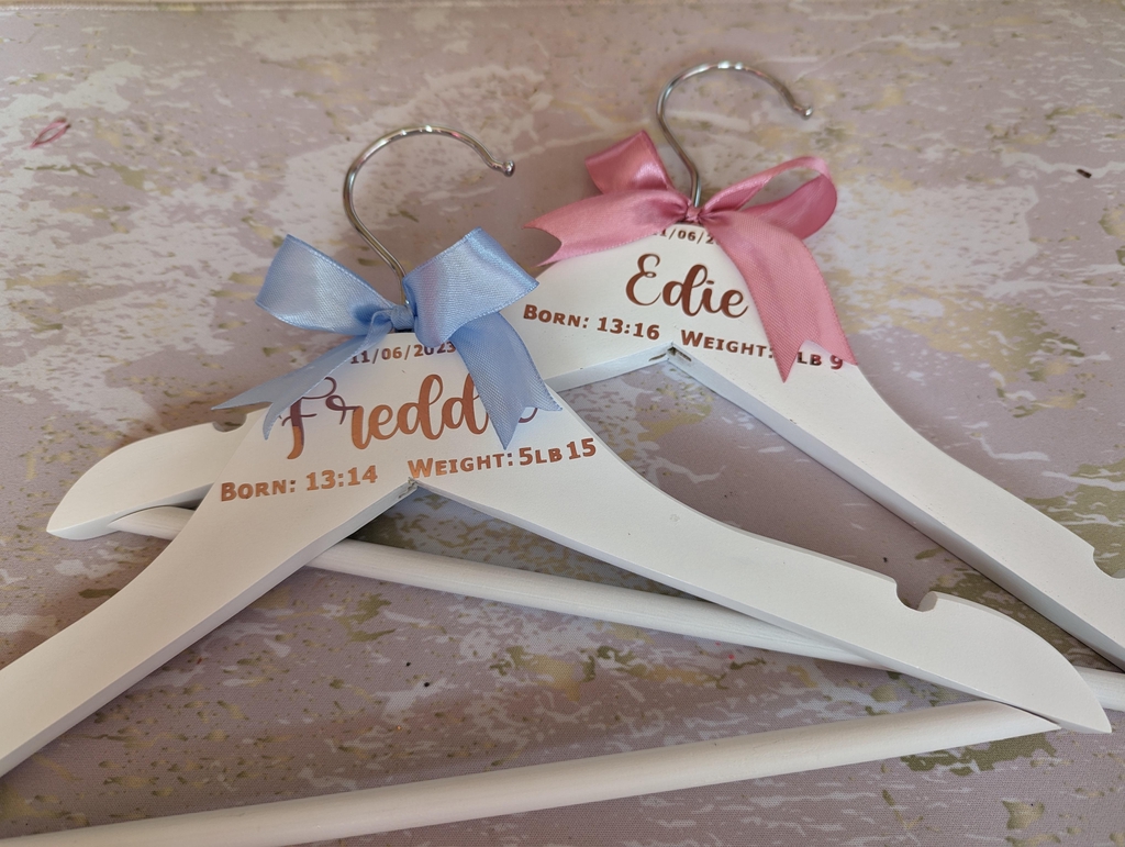 New Baby Clothes Hangers