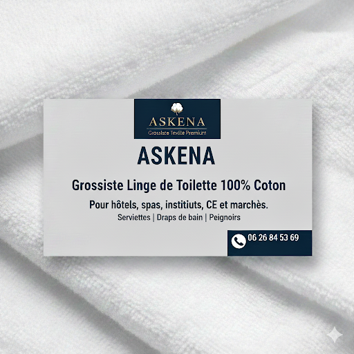 Grossiste ASKENA : Vente de Linge de Toilette par Lots et Ballots - Livraison 48-72h