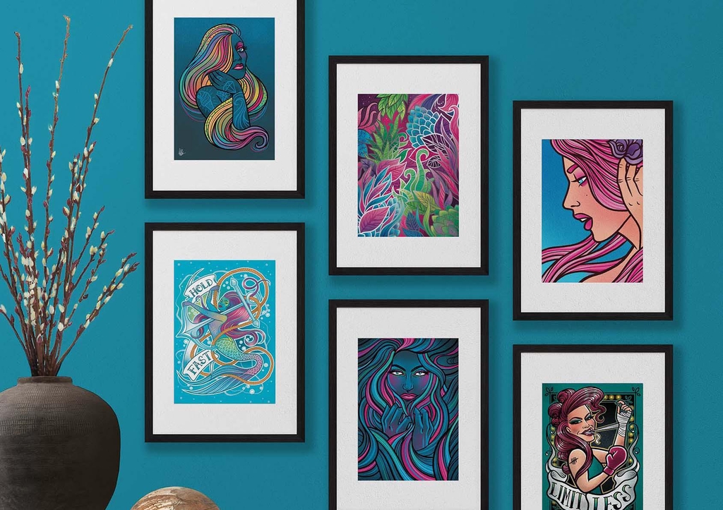 Mel Langton Art Prints for your walls.