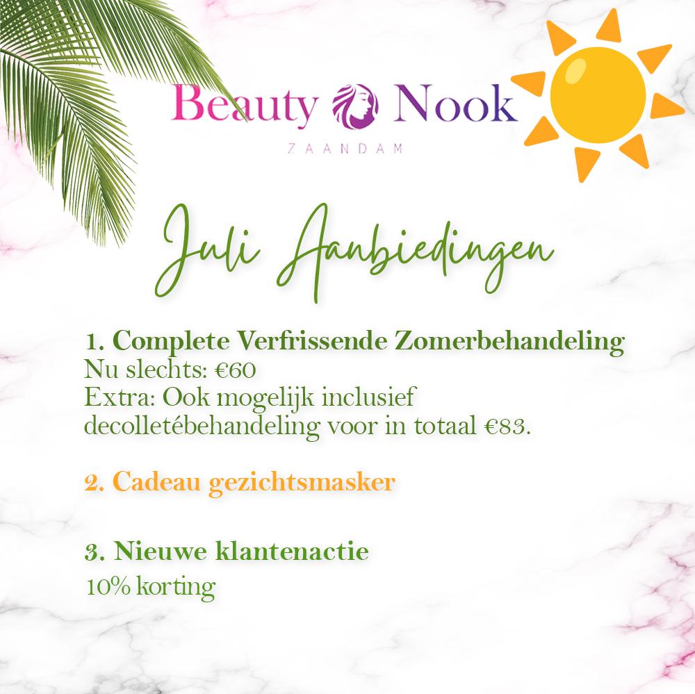 Gezichtsbehandeling en massage in Zaandam.