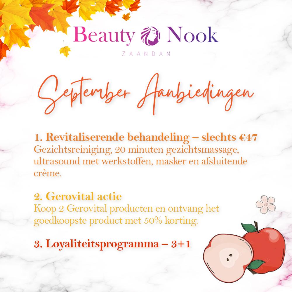 Gezichtsbehandeling en massage in Zaandam.