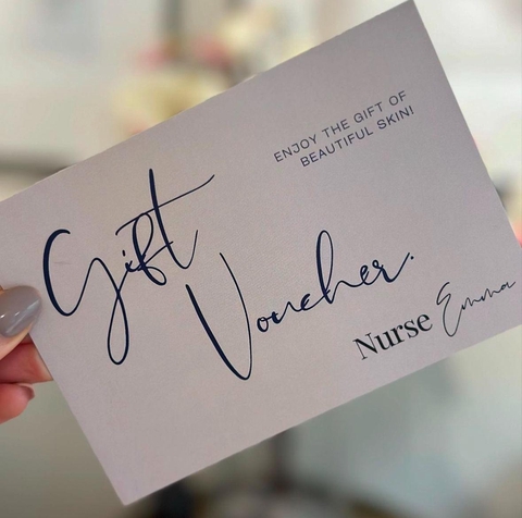 Gift Vouchers: such a versatile gift perfect for men & women!
Vouchers are presented in an envelope & gift bag. 
They can be used to buy skincare products and/or in-clinic treatments.
Available in denominations of £5/£10/£25 & can be delivered or picked up from clinic. 