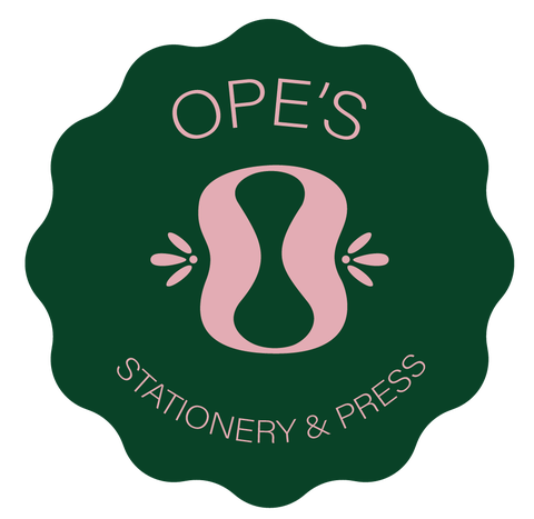 Ope's Stationery and Press