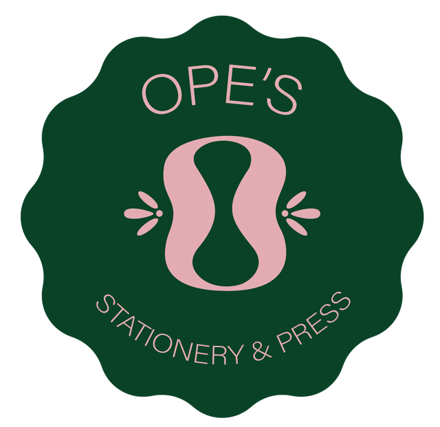 Ope's Stationery and Press