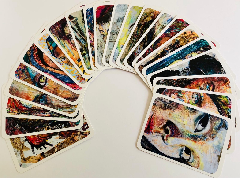 Tous les jeux de cartes de l'artiste peintre PiA