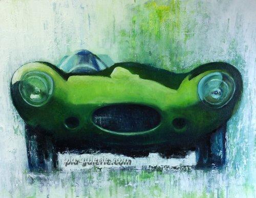 Tableaux de voitures de l'artiste peintre PiA