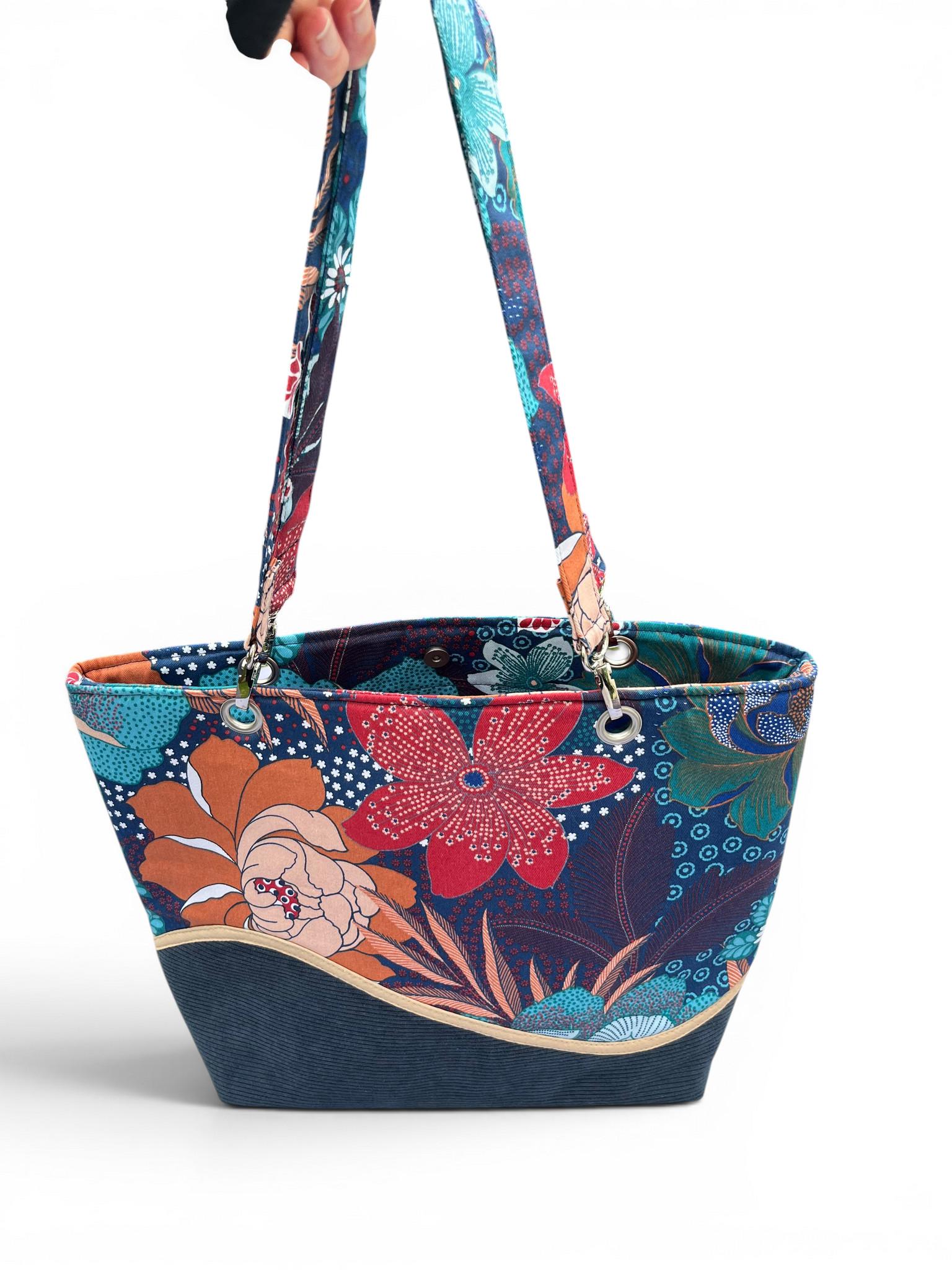 sac à main, sac cabas, sac à bandoulière, sac velours, sac tissu
