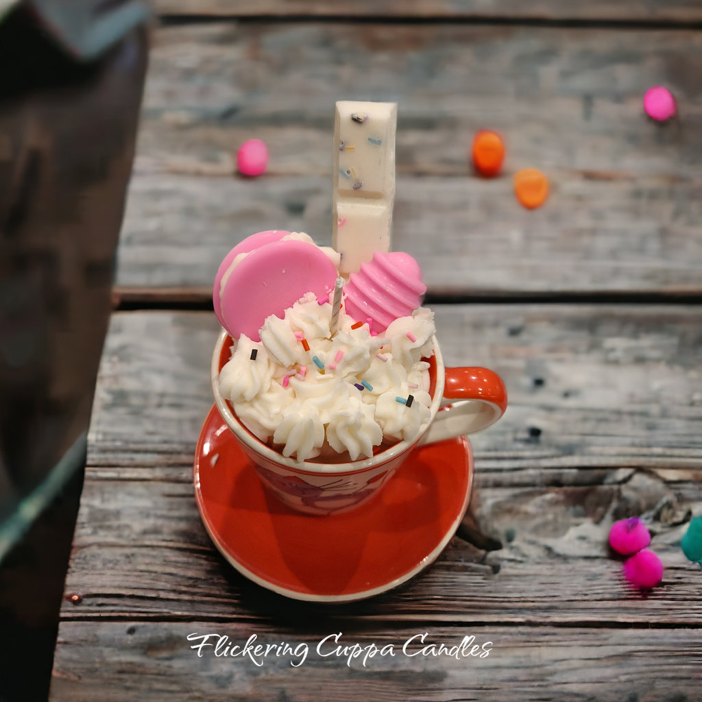 'Flickering Cuppa' 
Candles
