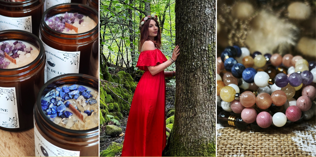 créations artisanales bougies bijoux pierres naturelles narbonne