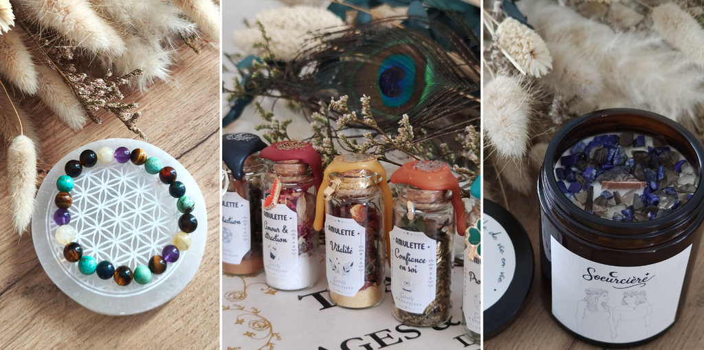 créations artisanales bougies artisanales bijoux en pierres
