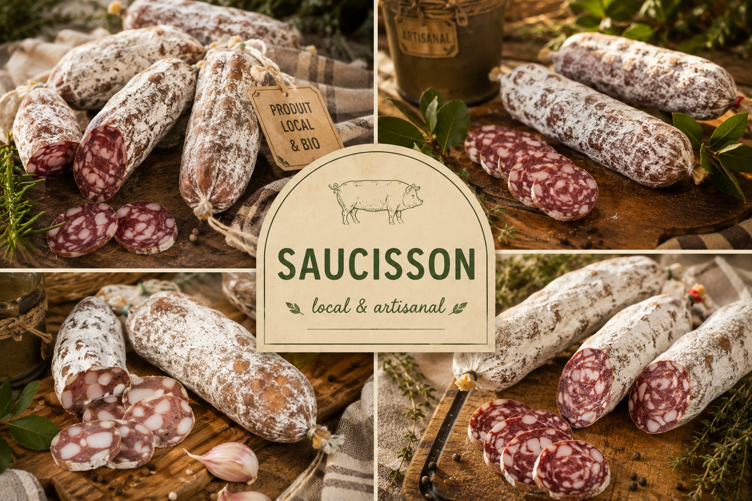 Saucissons artisanaux Les Pépites de Cotcot – saucissons secs et recettes gourmandes pour apéritifs conviviaux, à partager entre amis