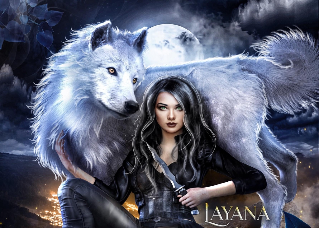 Précommande ta box layana tome final, roman urban fantasy romance de Vanessa D.L. avec des loups, de vampires et des sorciers.