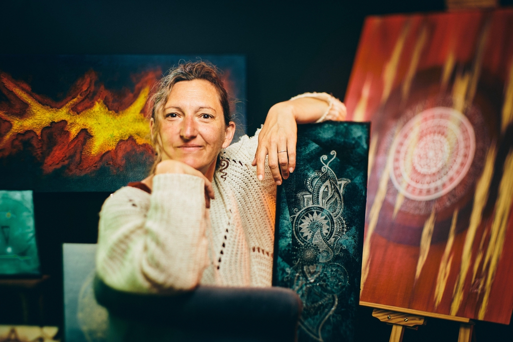 E-shop de tableaux et dessins originaux de Nadia Lacote artiste peintre.
