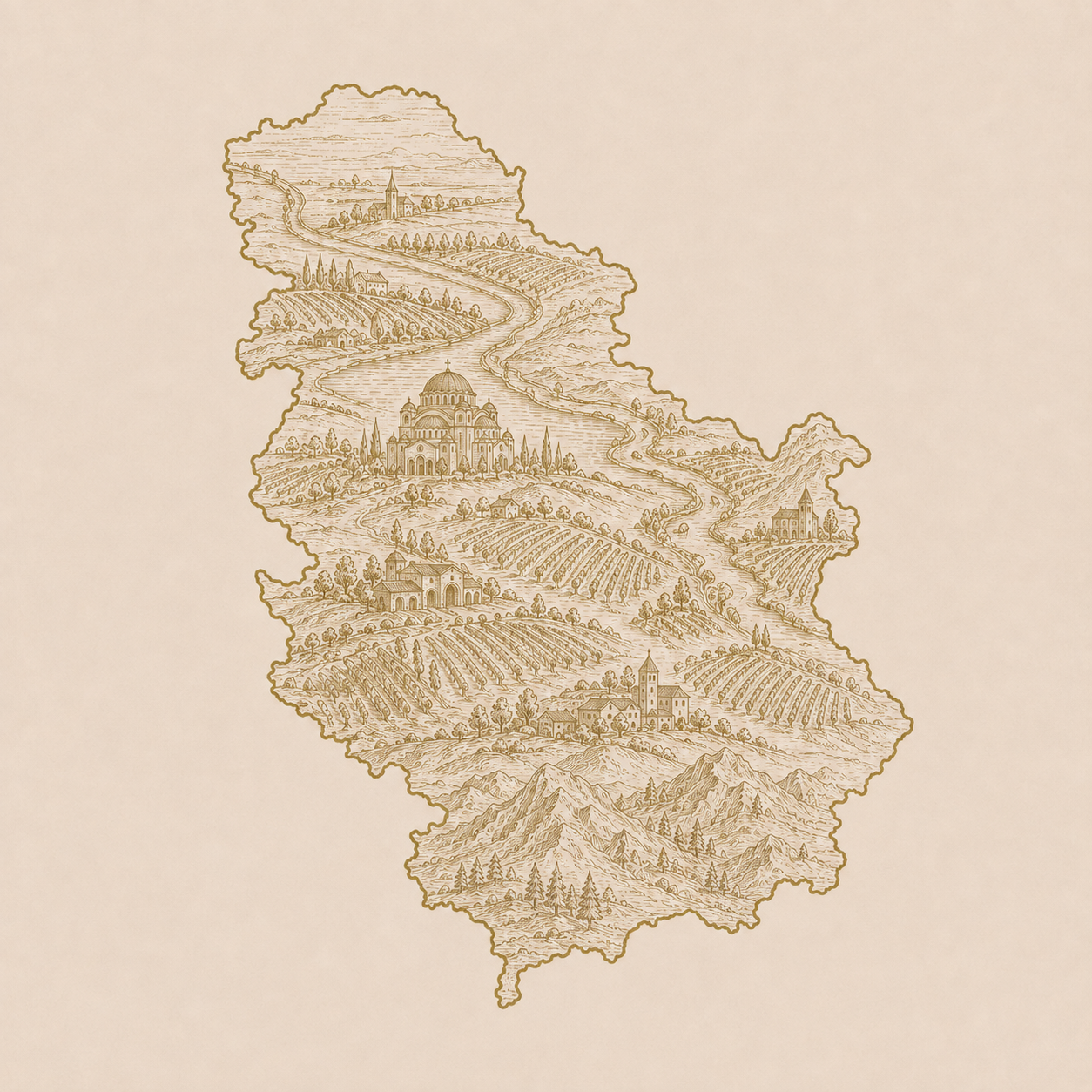 Entdecken Sie serbische Weine aus Vojvodina, Šumadija und Negotin – charaktervolle Rebsorten und besondere Terroirs bei Wilädeli.