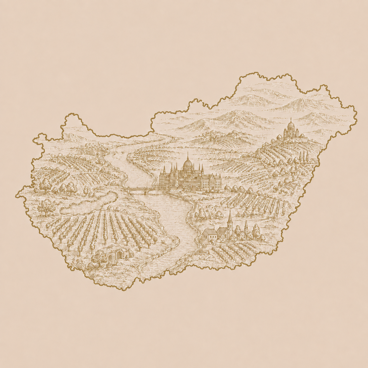 Entdecken Sie ungarische Weine aus Tokaj, Eger, Villány und Pannonhalma – autochthone Rebsorten und unverwechselbare Terroirs bei Wilädeli.